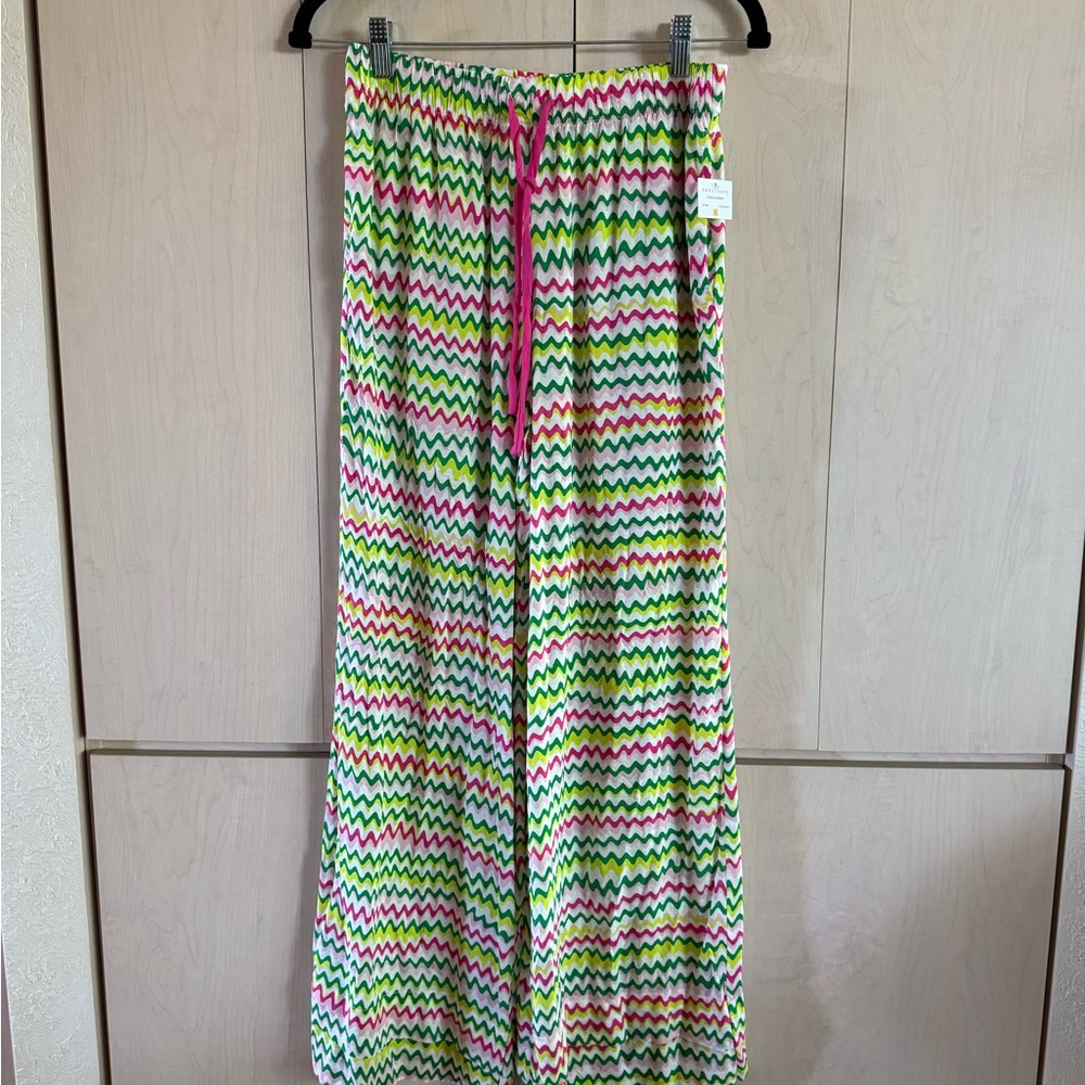 Sanctuary Multicolor Zigzag Strapless Jumpsuit NWT - image 3